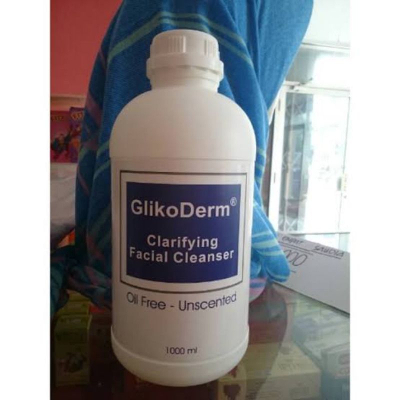 glikoderm facial cleanser 1000ml