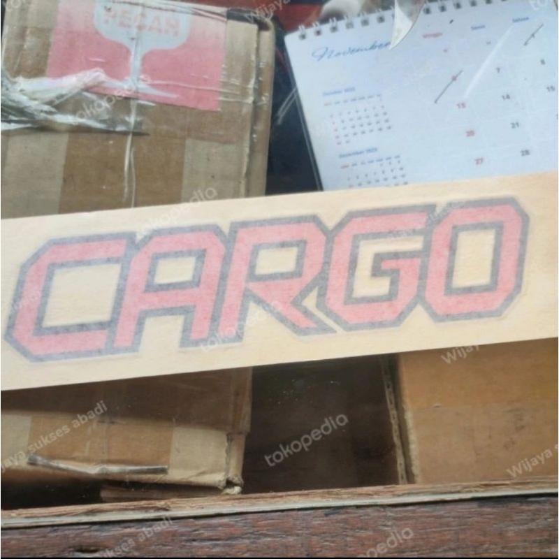 sticker CARGO taft hiline pick up stiker CARGO taft hiline pick up