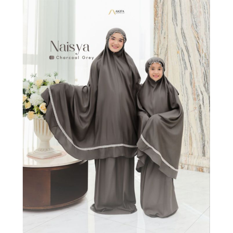ready stok // MUKENA NAISYA AKIFA // MUKENAH IBU DAN ANAK // MUKENA COUPLE // MUKENA TERBARU IED SER