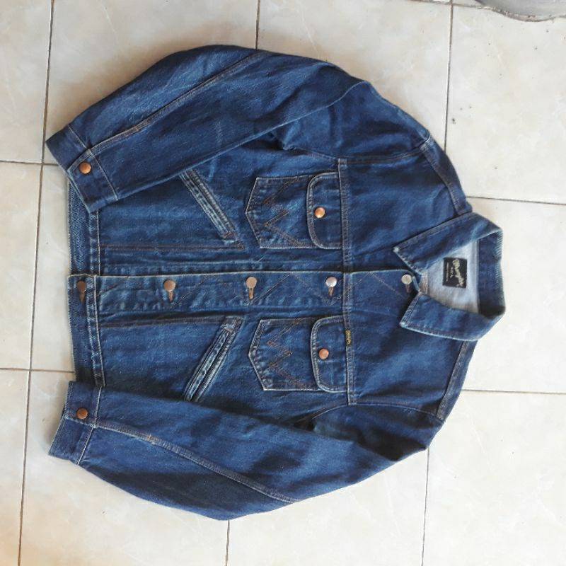 jaket jeans wrangler