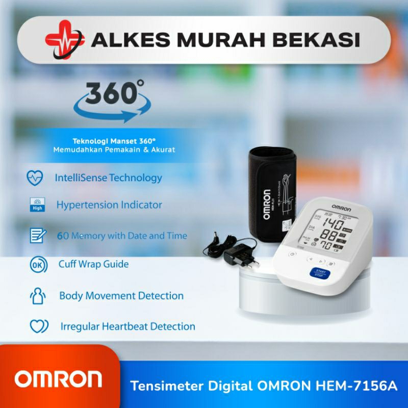 Tensi Digital Omron HEM-7156-A / Tensi Digital / Omron / Tensi Omron / Omron HEM-7156-A / Omron