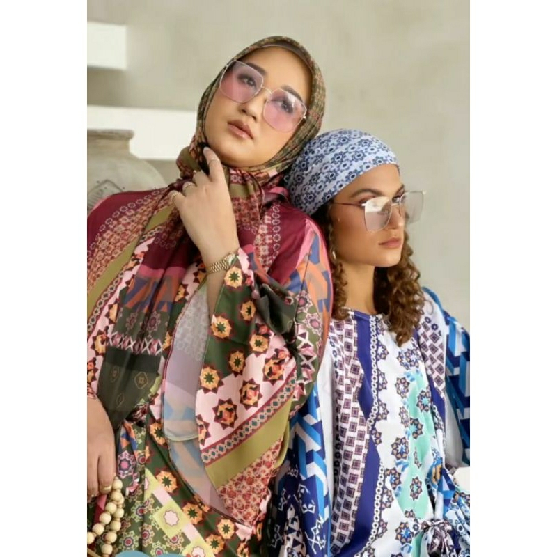 PELANGI ASMARA - ROMADHON SERI - Set dress & baju koko