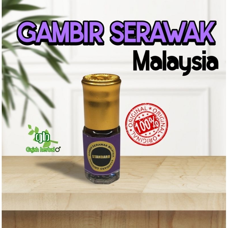 Herbal Gambir Serawak cair ungu Original