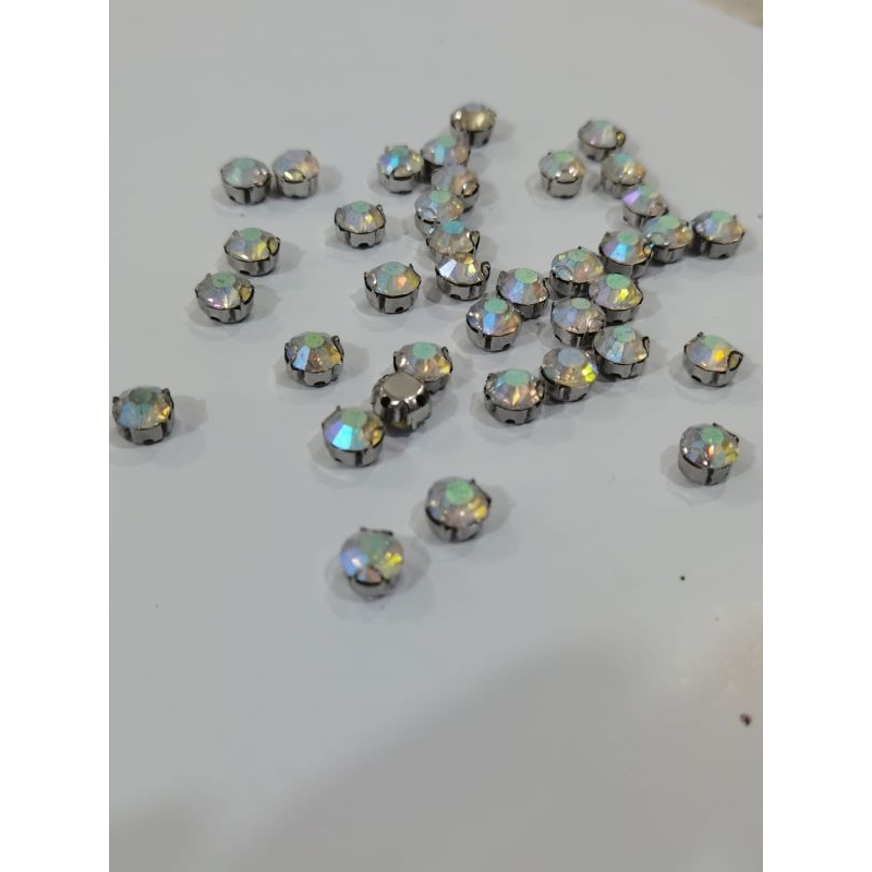 BERLIAN BUTIRAN swarovski cangkang size 35 / 7mm dijual per GROSS