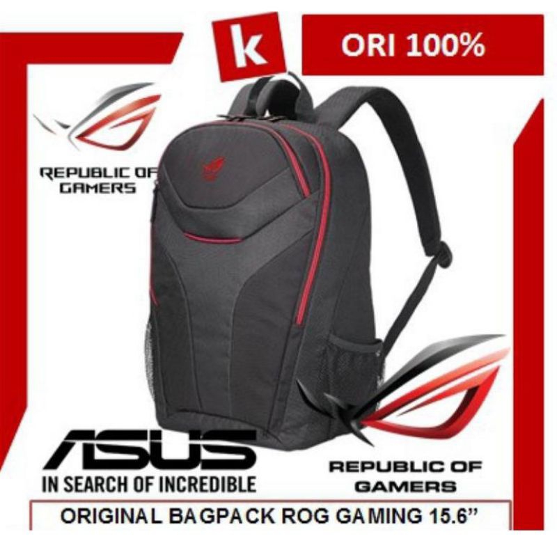 Tas Ransel Laptop Asus ROG New Backpack 15.6 Inchi