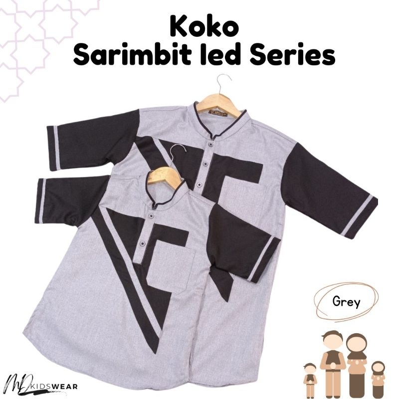 Koko Anak &amp; Dewasa Sarimbit MD Kidswear Original [Couple Keluarga 2023]