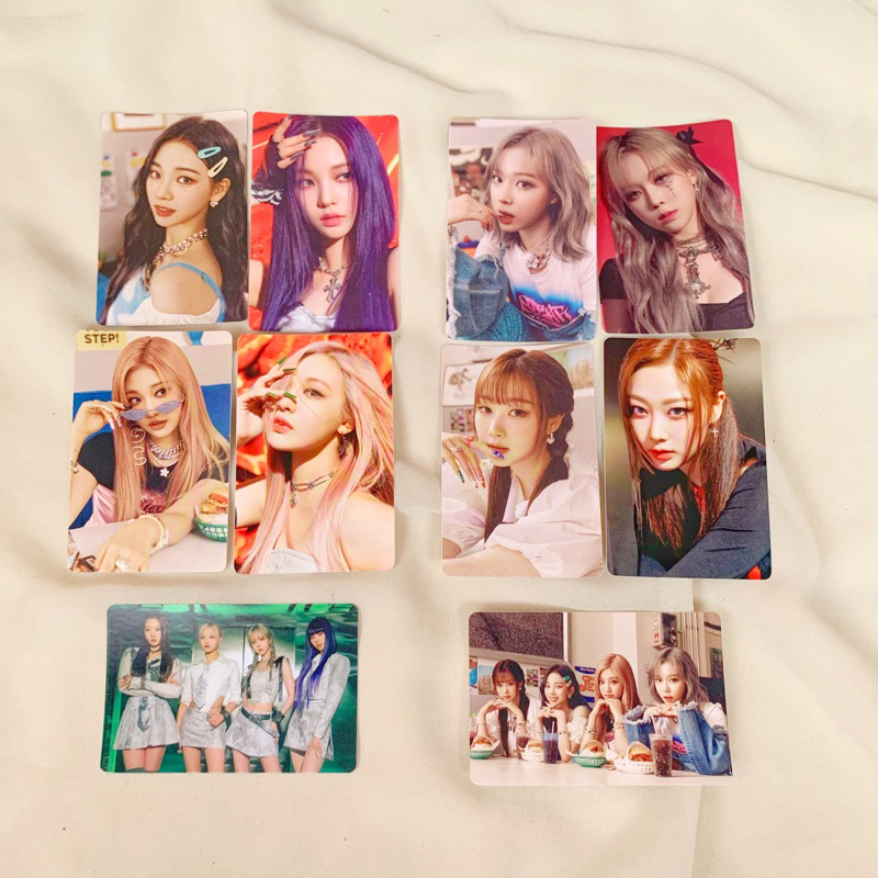 PHOTOCARD STICKER AESPA GIRLS KARINA GISELLE WINTER NINGNING