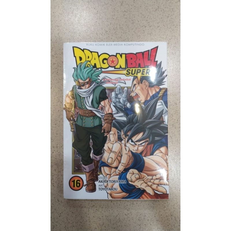 Komik Dragon Ball super vol 16 segel ori