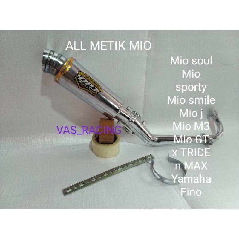 knalpot Racing DPJ crum mio soul Mio sporty mio m3 mioj mio smile n max