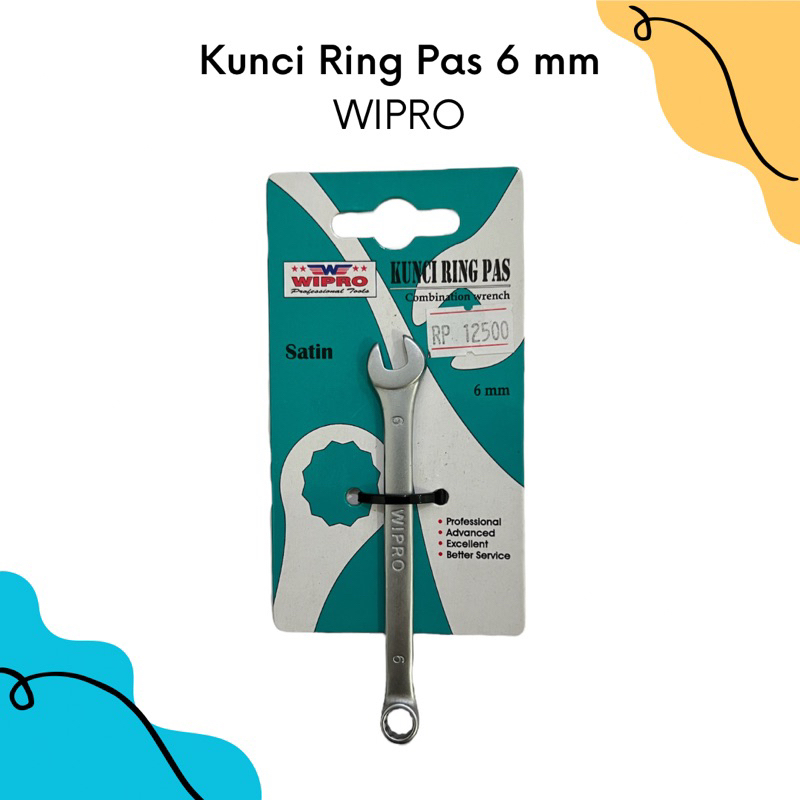 Wipro Kunci Ring Pas 6mm | Kunci Ring Pas Wipro 6mm | Kunci Ring Pas 6mm | Kunci Ring Pas Murah