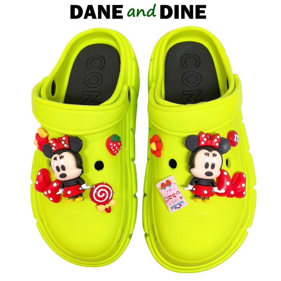 TERMURAH Wedges Wanita EVA 6cm PREMIUM MICKEY Dane and Dine W77