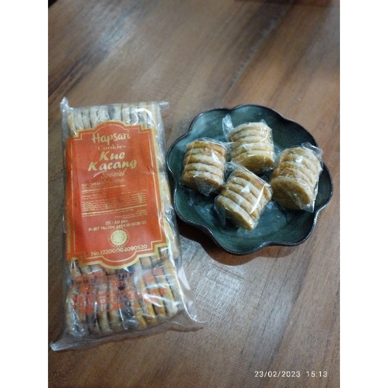 

Kue Kacang Hapsari Cookies Kacang Spesial 50pcs Khas Jogja