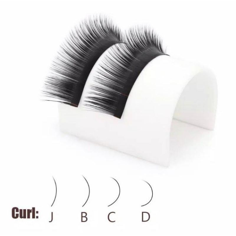 Eyelash Extension GRAFITING EYELASH Bulu Mata Tanam Eyelash Curly Soft Korea