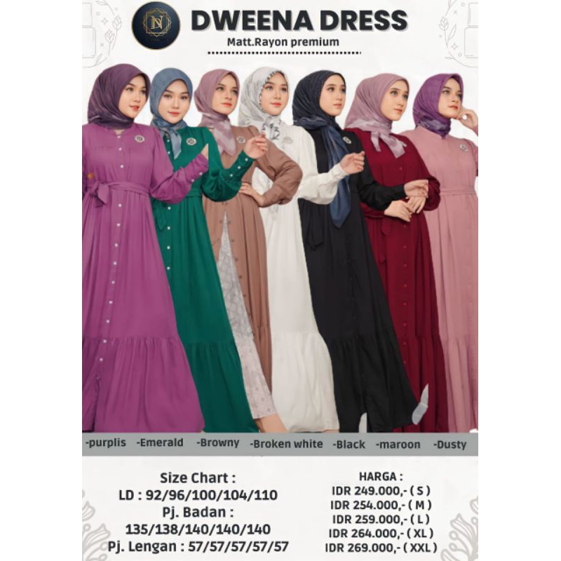 Dweena dress by Nadheera Luxury