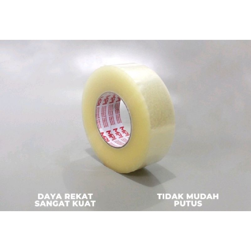Lakban Bening Jumbo Ukuran 48mm x 300Yard