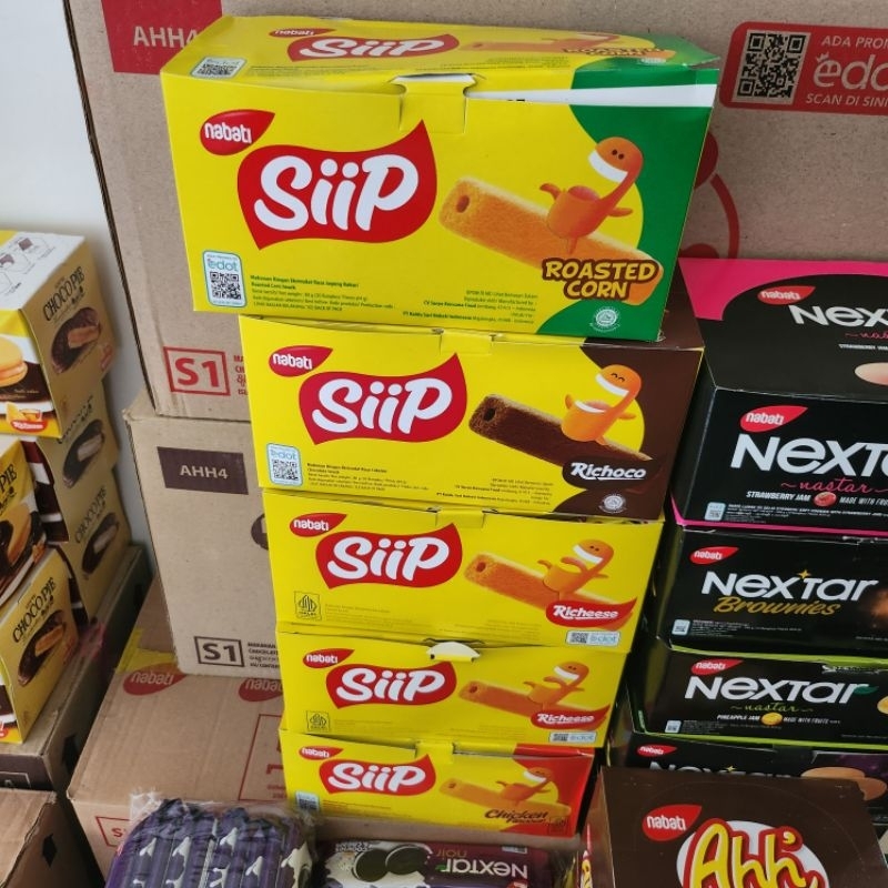 

NABATI siip snack 80 g (20 bungkus /pieces @4 g)