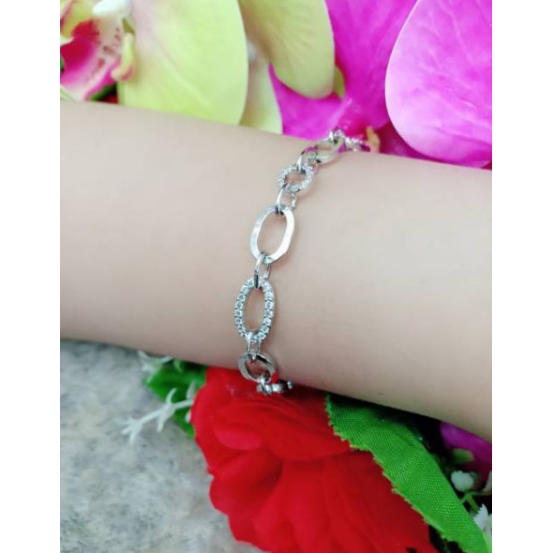 Gelang Rantai Titanium Fashion