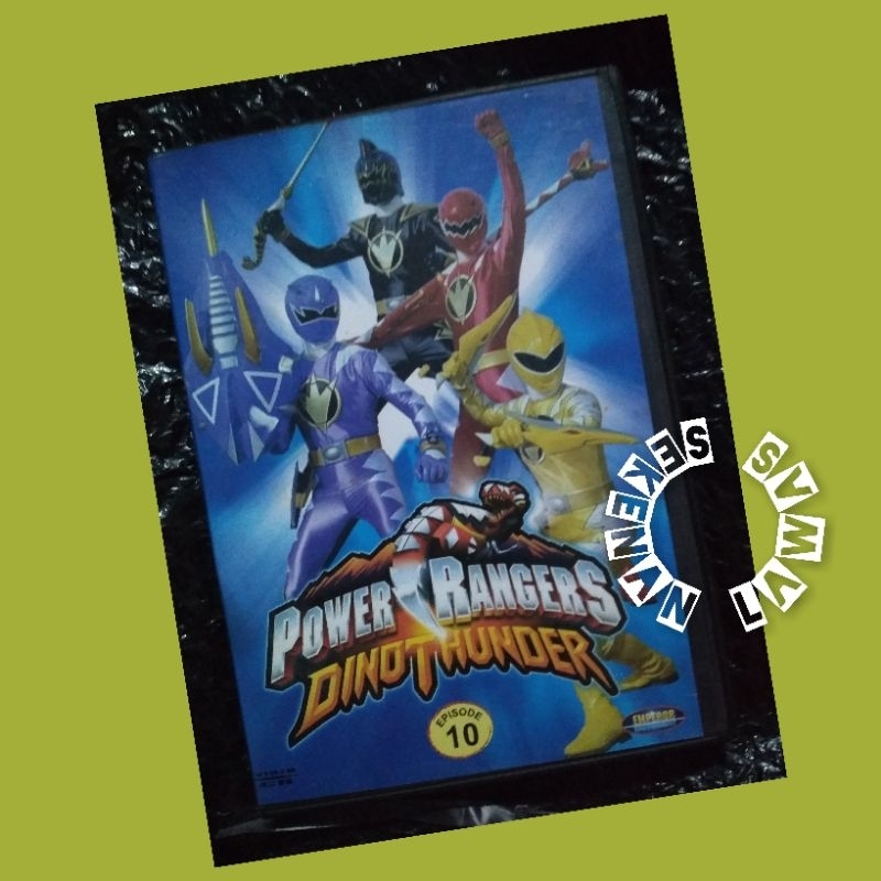 VCD Power Rangers Dino Thunder Eps. 10/Original /Bahasa Indonesia