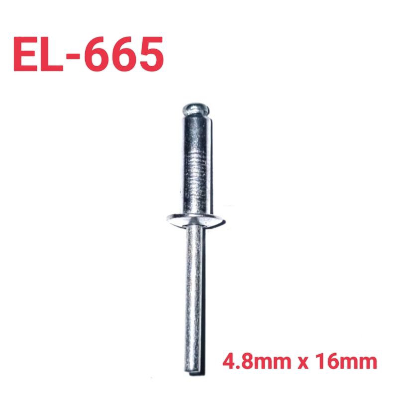 Paku Rivet ELLPRO 665 Size 4.8mm x 16mm