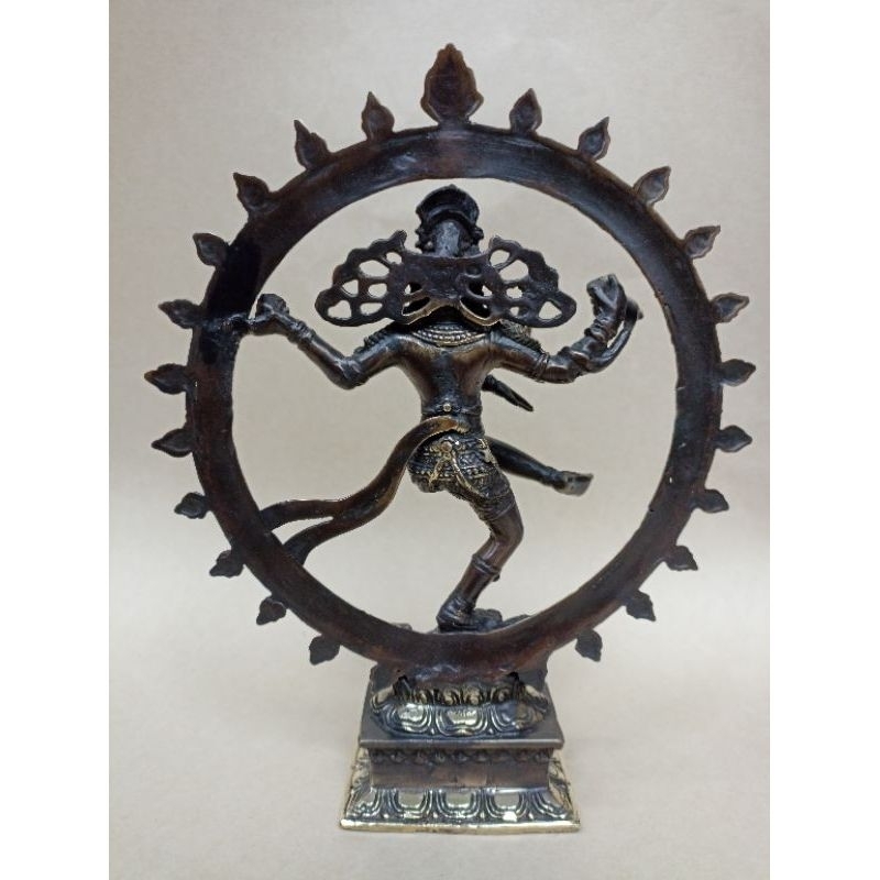Patung Siwa Nataraja Shiva Nataraj Lord of Dance 20cm
