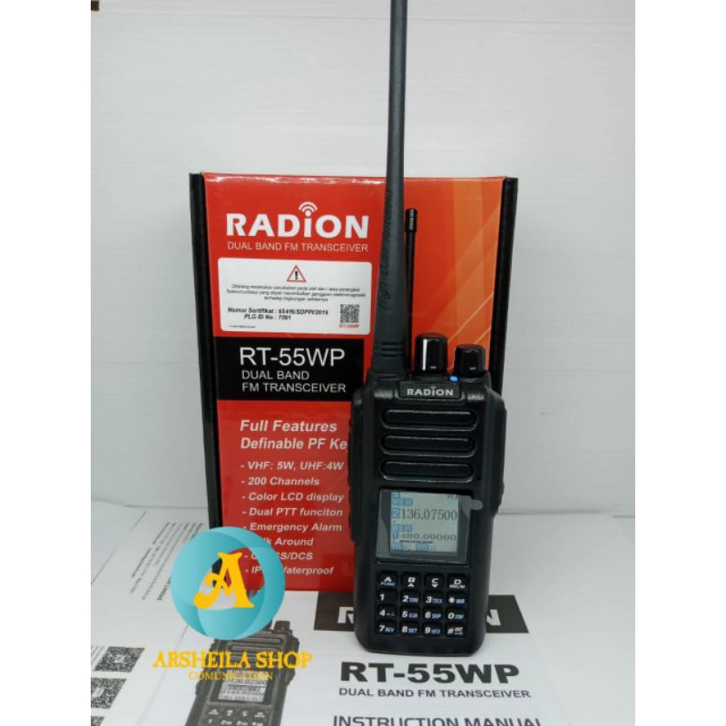 Promo ht Radion Rt 55 wp waterprof dual band