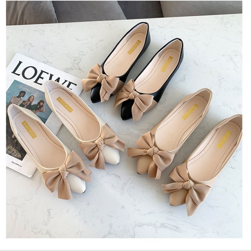 flatshoes XH pita/sepatu flatshoes wanita import premium/sepatu wanita aesthetic