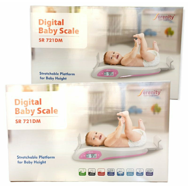 Serenity Timbangan Bayi Digital SR 721 DM