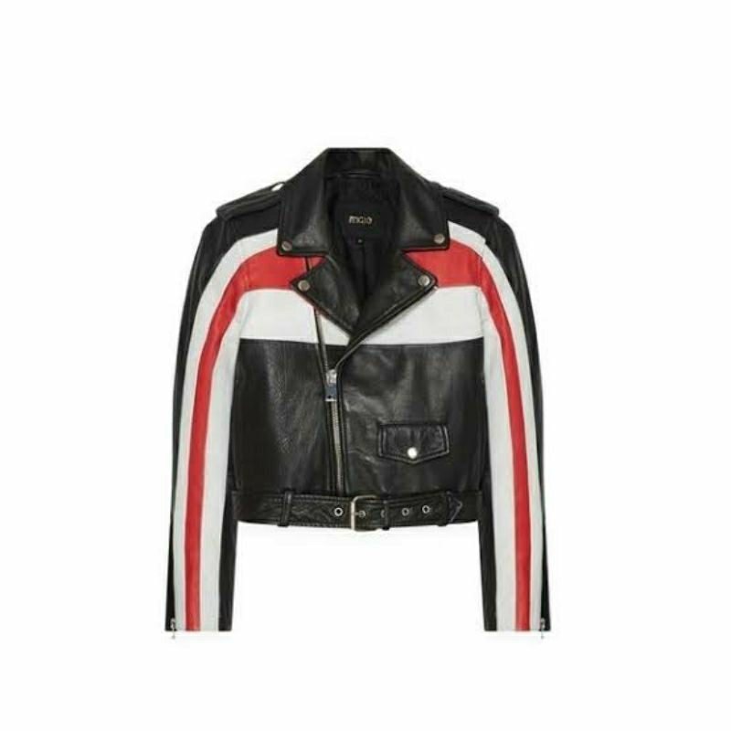 Maje Beril Biker Jacket Paris Brand (Ramones Jacket Rock n roll Jacket)