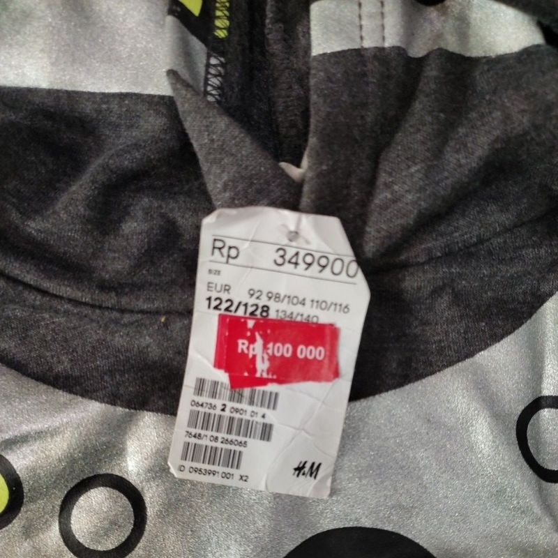 Hoodie H&amp;M Robo Kid Grey