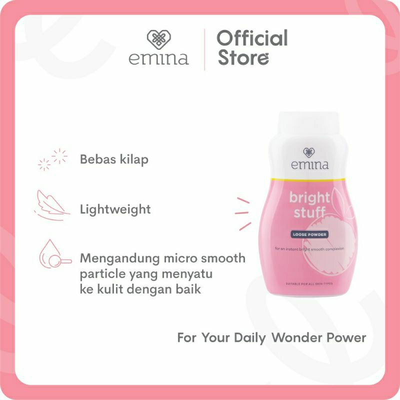 EMINA Bright Stuff Loose Powder 55gr