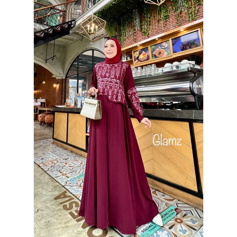 Gamis Cantik Berkualitas ready stok siap kirim