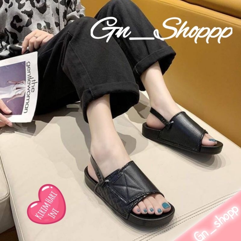 Sansal Wanita Slip On Tali Belakang Kekinian Terlaris 2027-1B