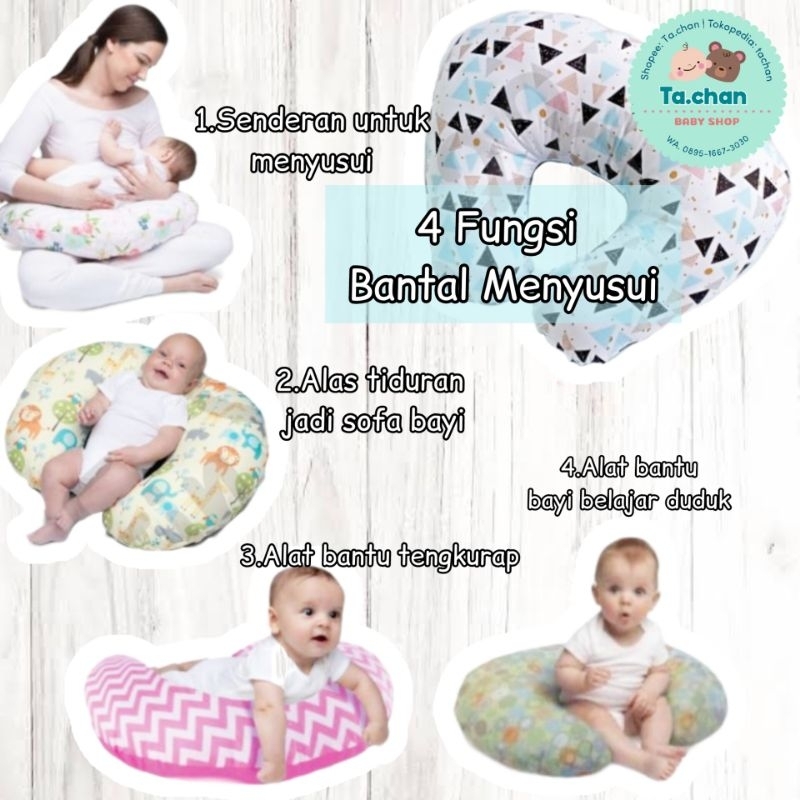 Bantal Menyusui Asi Nursing Pillow / Sofa Bayi / Bantal Busui / Bantal Bayi / kado lahiran