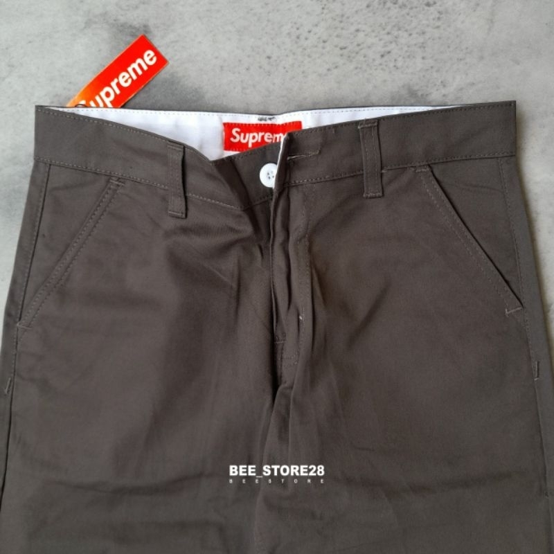 CELANA PANJANG/CHINO PANJANG SLIM FIT SUPR3M3 FULLTAG &amp; LABEL