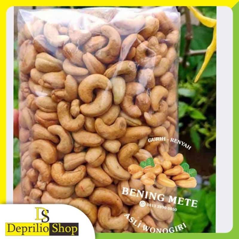 

Kacang Mete Super Kemasan 1Kg Asli Wonogiri