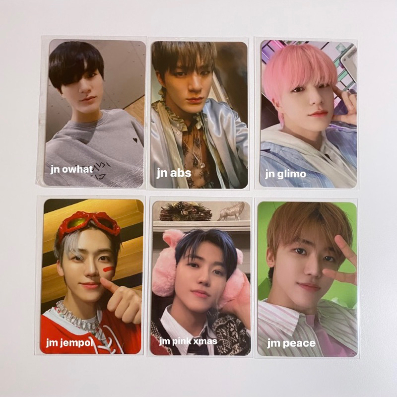 (Baca Deskripsi) Jeno Jaemin Taeyong pink christmas, minibag, glitch mode glimo selca, owhat, laundr