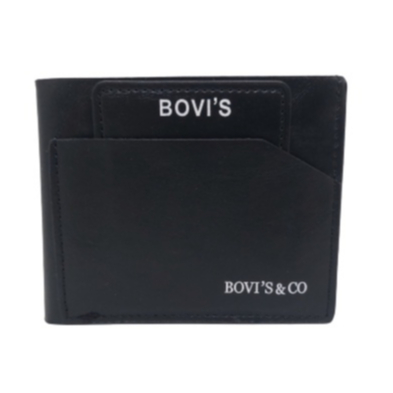 Dompet Pria Dewasa Import Terbaru Model Kantong Depan Logo Bovis Bahan Kulit Sintetis Harga Murah