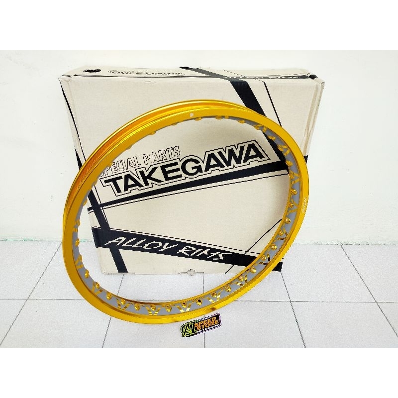 Pelek Velg Jari Jari Takegawa Jinfey Jinfei Jin Fei Twotone Vline V-line Ring 17 Ukuran 120/140/160