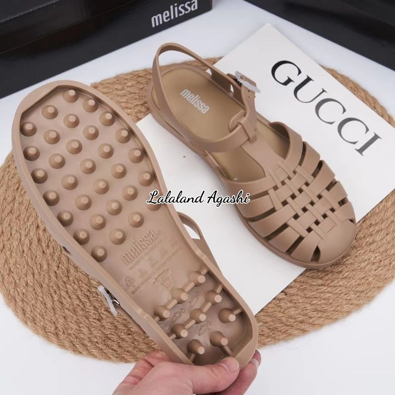 Sepatu sandal melissa possesion Beige Ad/sepatu jelly wanita