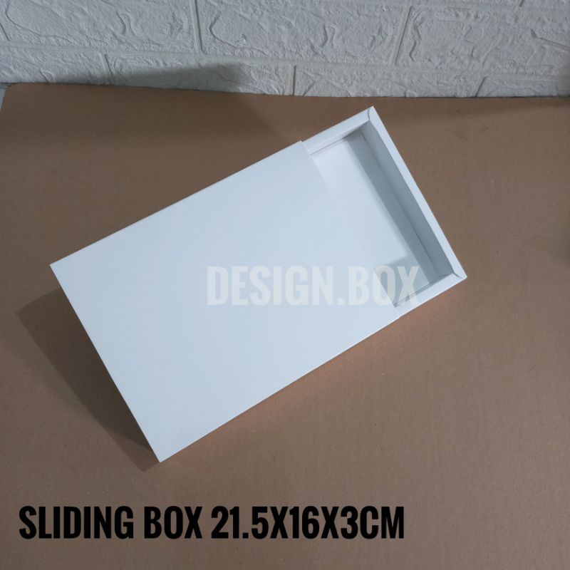 

SLIDING BOX 21.5X16X3CM