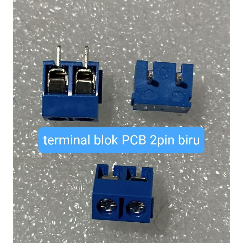 TERMINAL BLOCK PCB 2PIN TERMINAL BLOK PCB 2 PIN TERMINAL PCB 2 KAKI