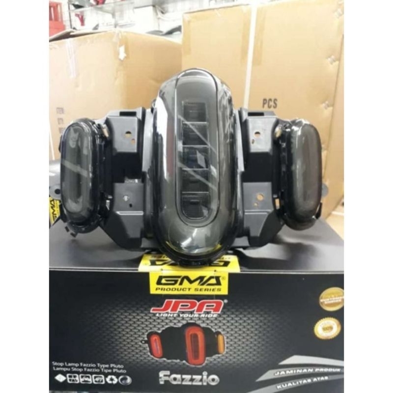 Lampu Stop / Belakang Stoplamp LED 3 In 1 Plus Sein Sen JPA Fazzio Model Pluto Original JPA