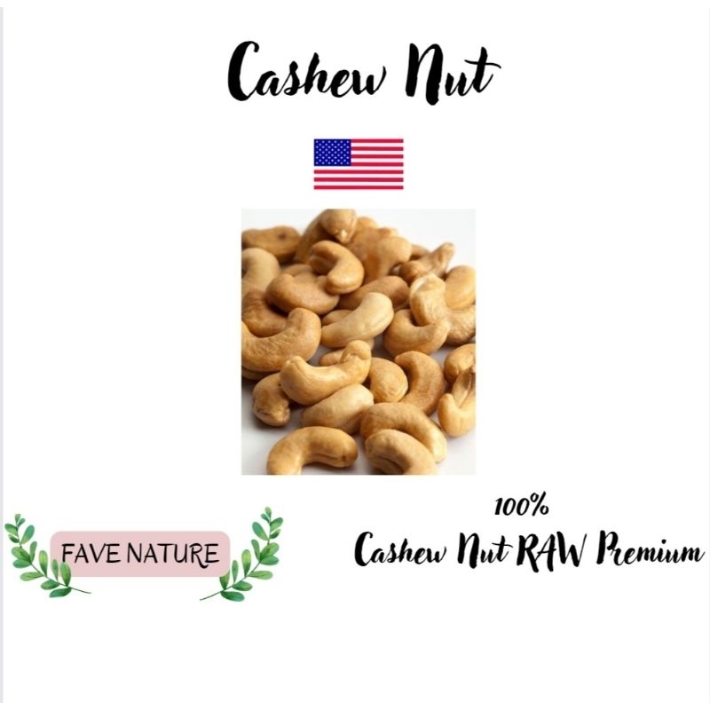 

Natural Cashew Nut Raw 500gr