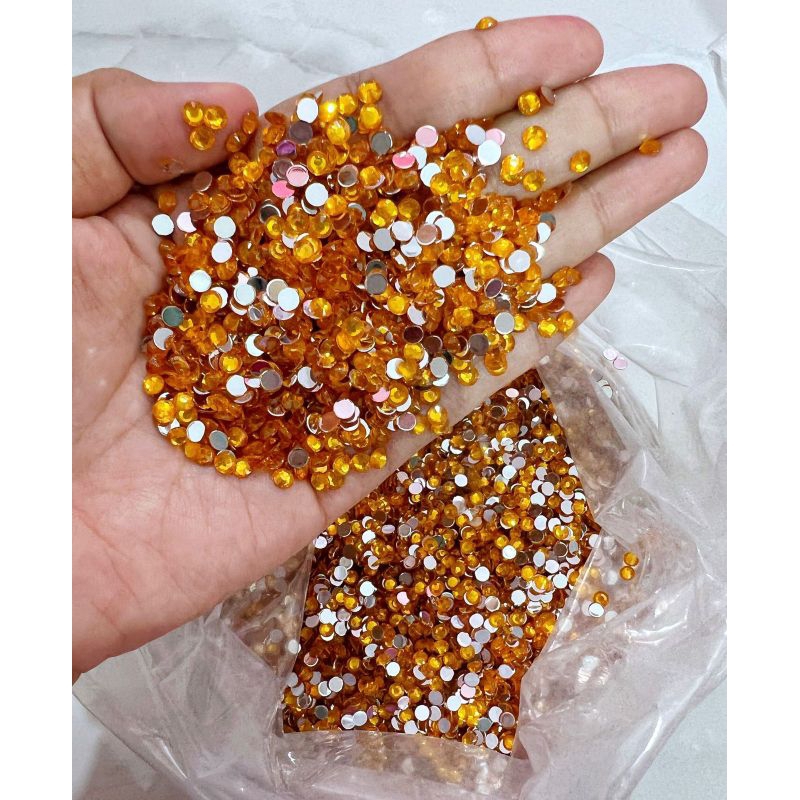 TERMURAH 500 PCS GEMS MANIK HENA INSTAN