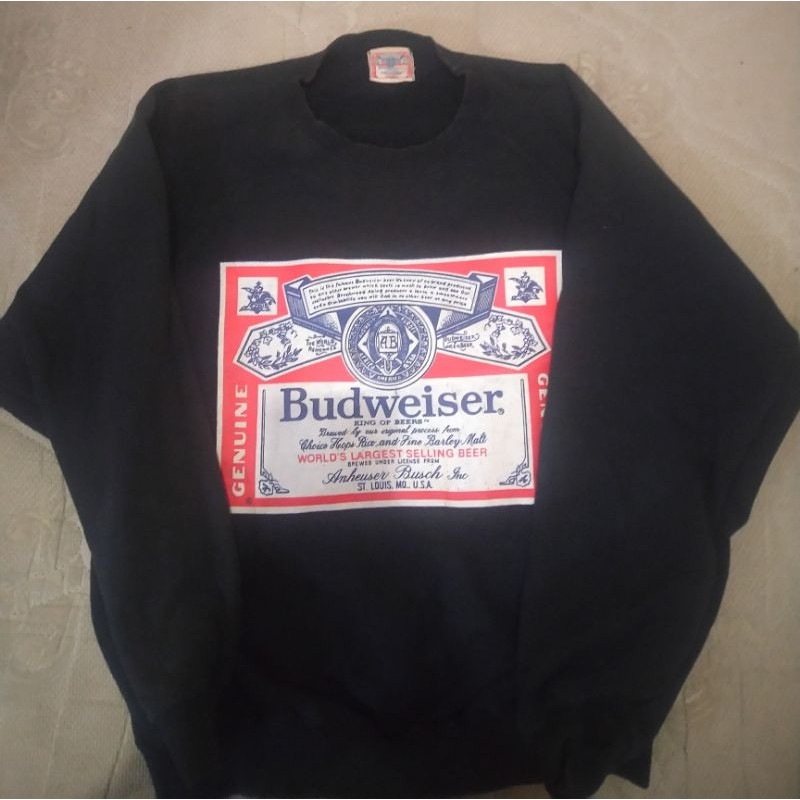 Crewneck Budweiser Original Second