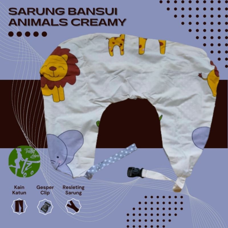 Sarung Basui Nursing Pillow Bantal Menyusui bansui BUNSUI KADO LAHIRAN MURAH TERBAIK - Sarung only 2