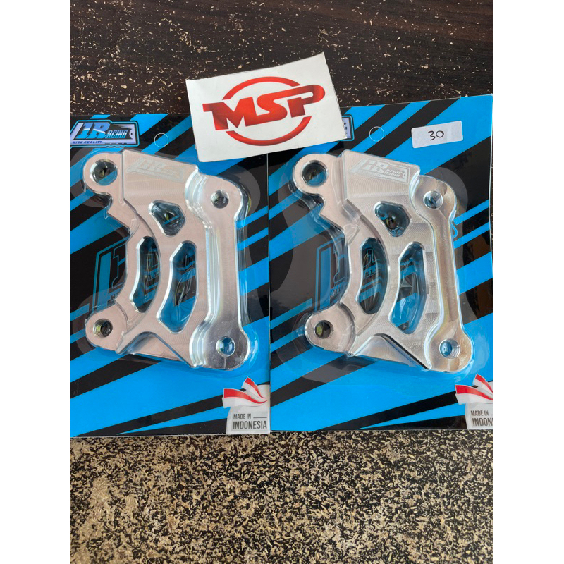 BREKET PANGKON DUDUKAN KALIPER RCB CNC BILLET PNP SHOCK NINJA R RR