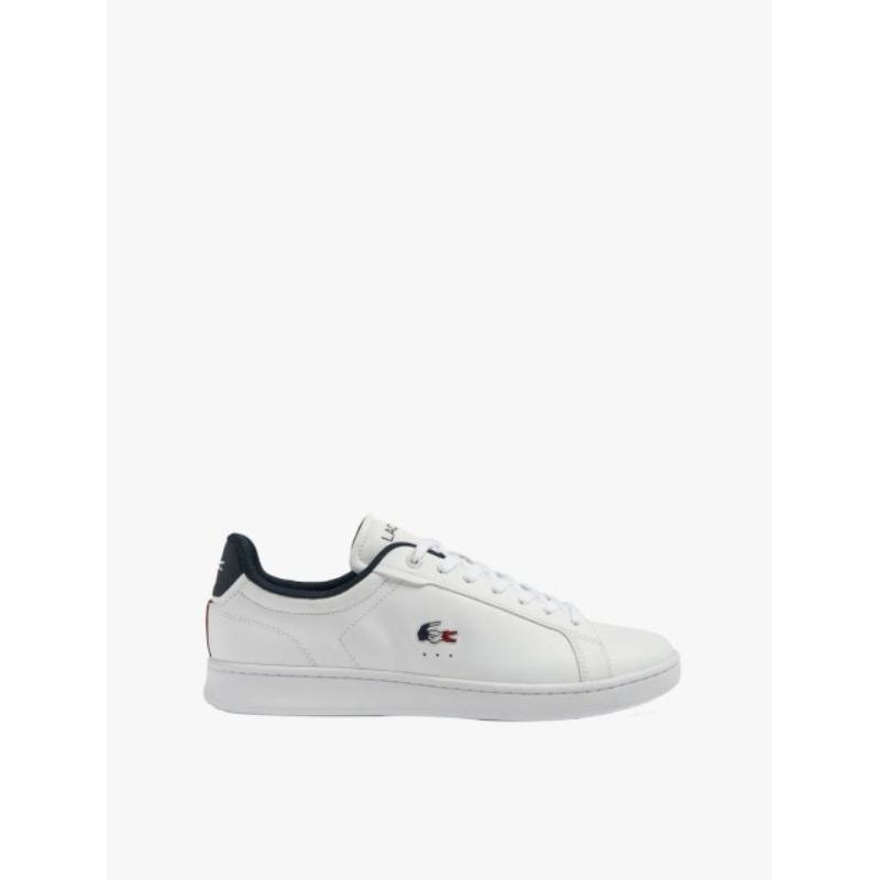 Lacoste Carnaby Pro Leather Sepatu Sneakers Casual Kets Sneaker Kasual Wanita Original Putih Kekinia