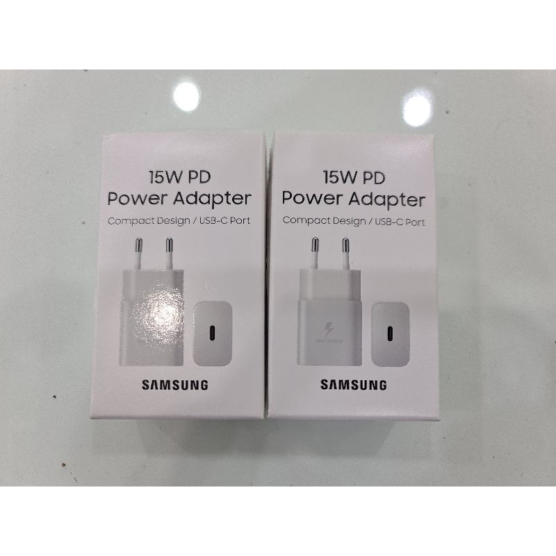 Samsung Adapter Fast Charging 15 Watt Tipe C Original Grs Resmi SEIN