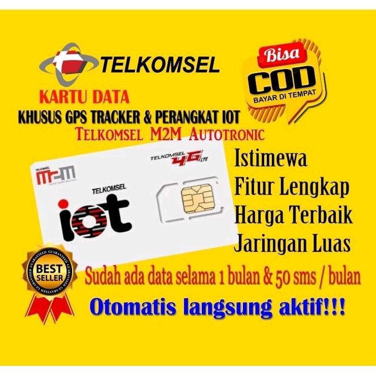 Kartu gps m2m iot kartu khusus gps bisa cod